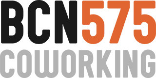 BCN575 Coworking Logo in typerface only
