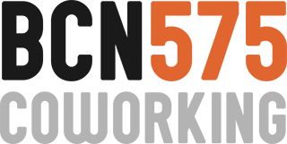 BCN575 Coworking Logo in typerface only